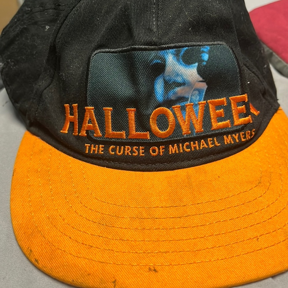 Halloween hat from Spencer’s.